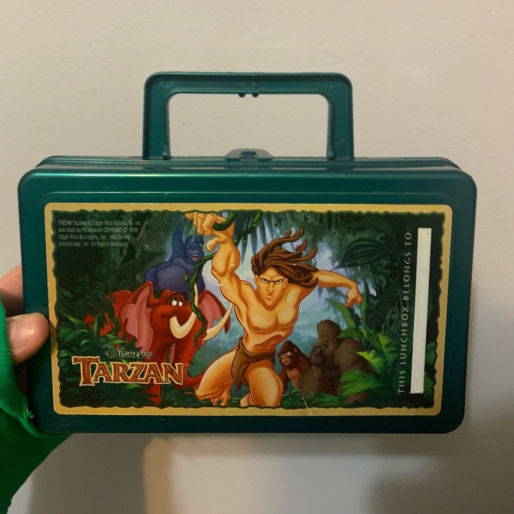 Tarzan Lunchbox Disney Vintage